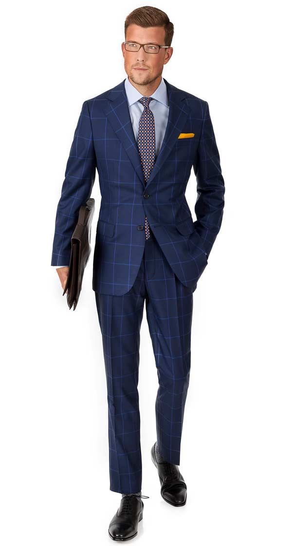 Vendetta Premium Blue Check Navy Plaid Suit Check Blue Suit Men, Navy Plaid Suit, Blue Plaid Suit For Men, Navy Checked Suit, Mens Blue Plaid Suit, Navy Blue Check Suit Men, Navy Blue Plaid Suit Men, Blue Windowpane Suit Men, Checked Suits Men