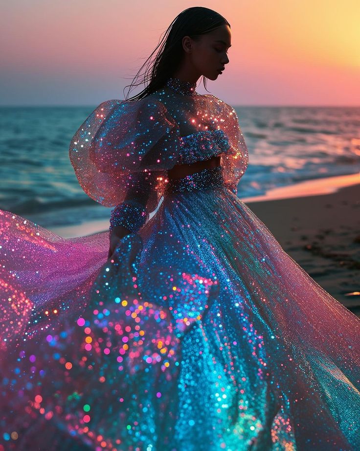 Sculpture Face, Sparkle Fashion, Understood The Assignment, Glitter Outfit, Fairytale Fashion, Classy Prom Dresses, Ballerina Dress, Because I Can, Nice Clothes