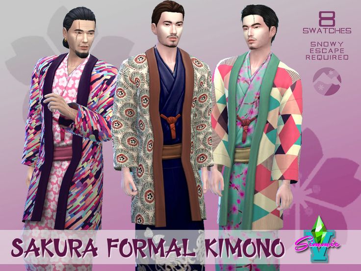 The Sims Resource - SimmieV Sakura Formal Kimono Sims 4 Kimono Maxis Match, Sims 4 Kimono Male, Sims 4 Cc Kimono Male, Sims 4 Kimono Cc Maxis Match, Kimono Sims 4 Cc, Sims 4 Kimono Cc, Sims 4 Japanese Cc Clothes, Clothes For Sims 4, Sims 4 1960s Cc