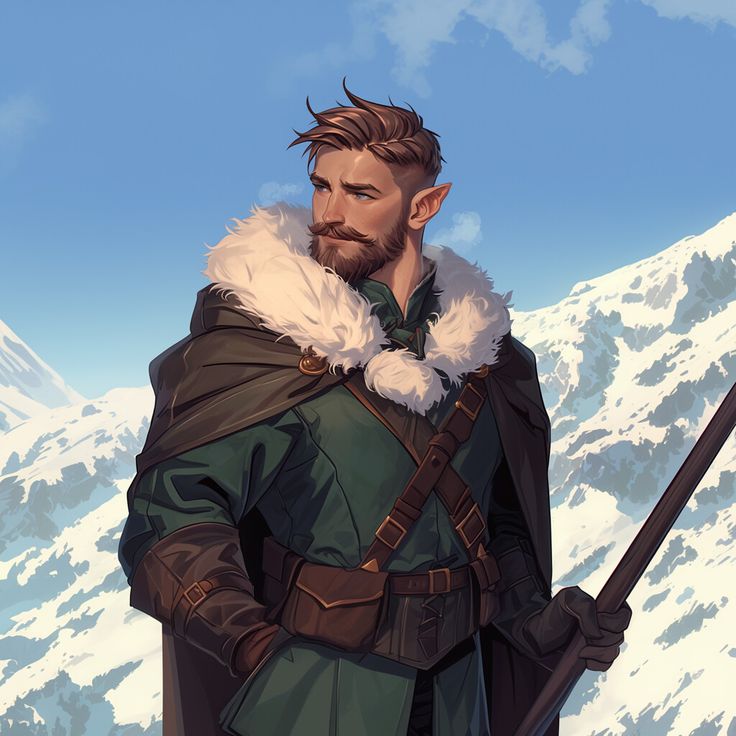 D&d Adventurer, Dnd Ranger Character Design, Npc Energy, Elf Adventurer, Dnd Npc Art, Dnd Adventurer, Adventurer Character Design, Dungeons And Dragons Ranger, Pathfinder Rpg Characters