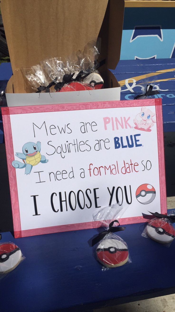 a sign that says mews are pinky blue i need a formal date so i choose you