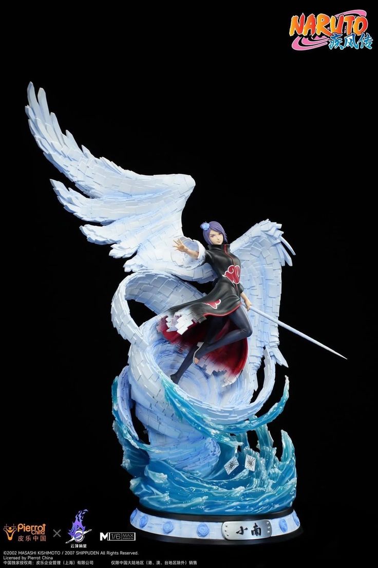 a statue of a man riding on the back of a white bird