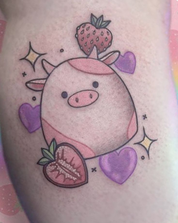 Step into the farmyard of fashion with cow tattoo designs! We've rounded up over 70 cow tattoo ideas that are just udderly irresistible. Cute Cow Tattoo, Cow Tattoo Ideas, Cow Tattoos, Cow Tattoo, Cute Cow, Cute Cows, Farm Yard, Tattoo Ideas, Tattoo Designs