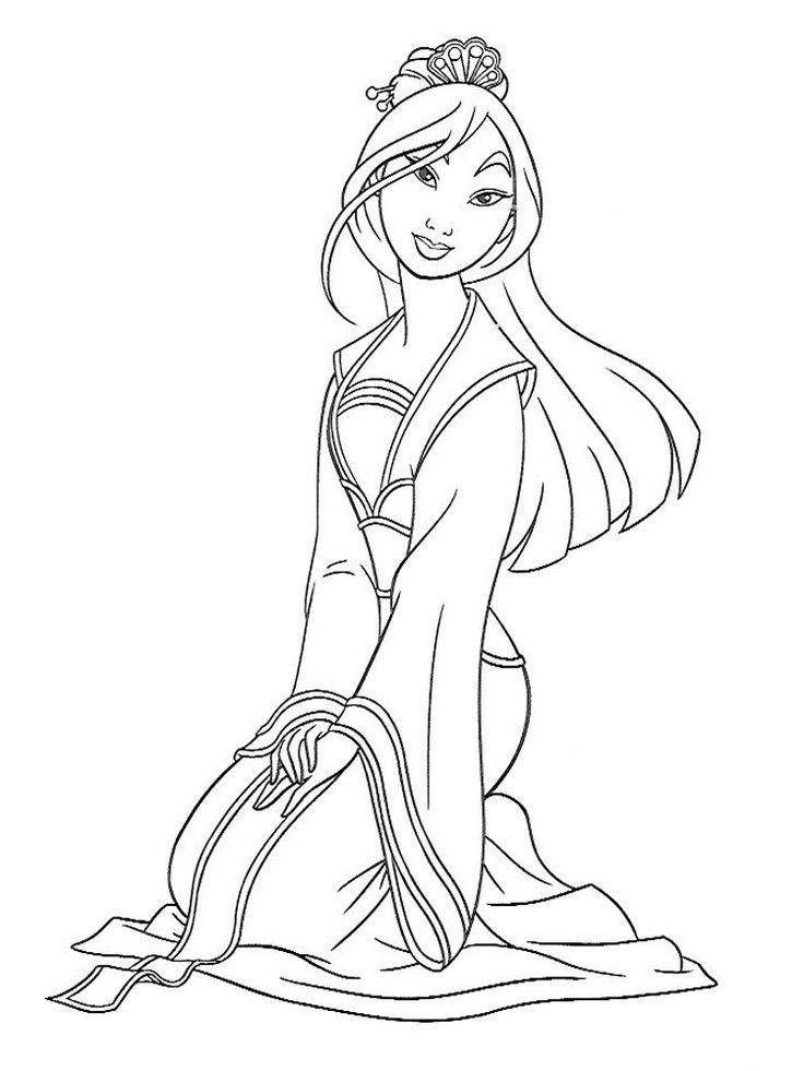 the princess from disney's sleeping beauty coloring pages for kids to print and color