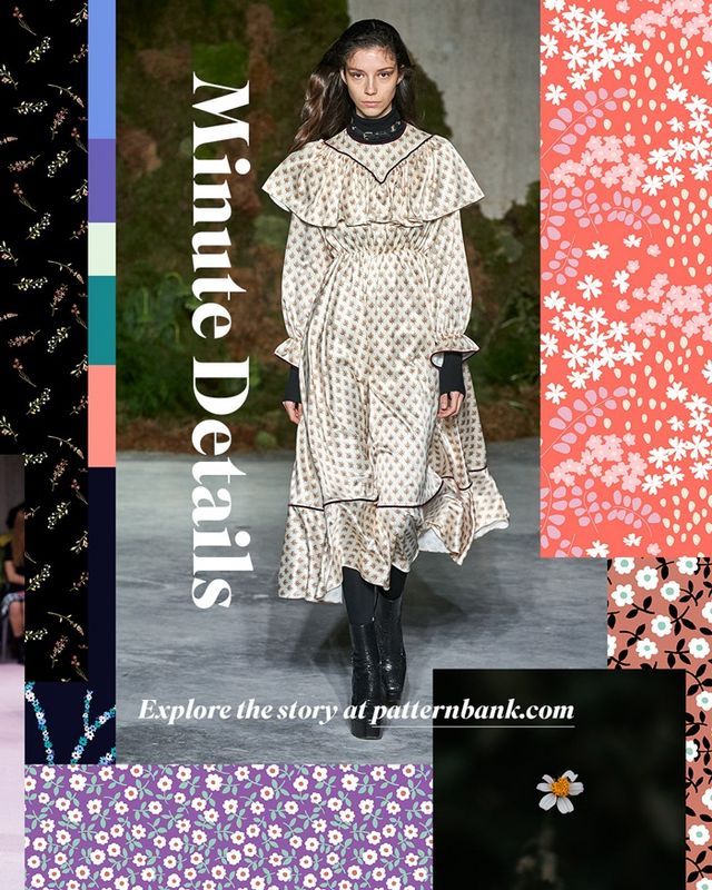 Trend Forecast, Fashion Trend Forecast, Fashion Forecasting, 2020 Fashion Trends, Print Inspiration, Daisy Pattern, Graphics Inspiration, 2020 Fashion, Print Trends