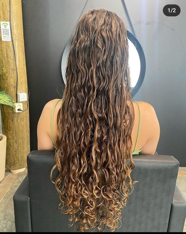 Embrace Natural Hair, Highlights Curly Hair, Curly Braids, Hairdos For Curly Hair, Preppy Aesthetic, Dream Hair, Curly Blonde, Wavy Hair, Hair Inspo