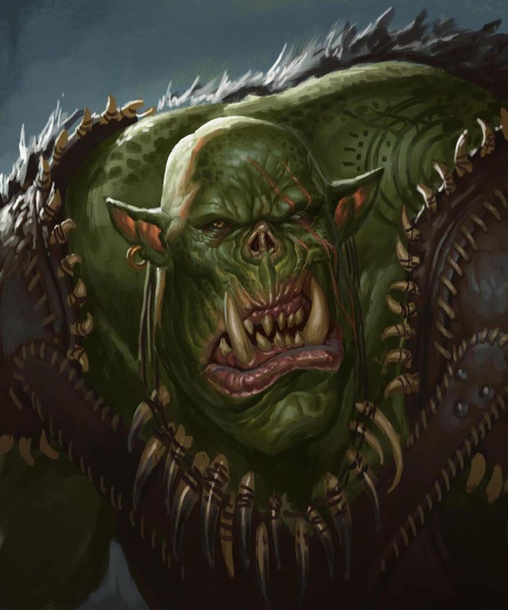 an image of a creature with large teeth and fangs on it's face, wearing armor