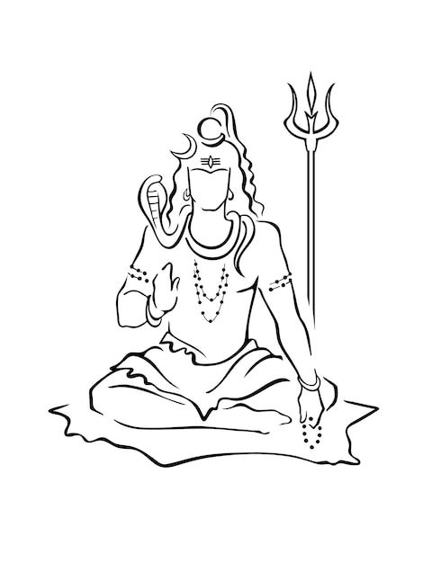 the lord sitting in lotus position with his staff