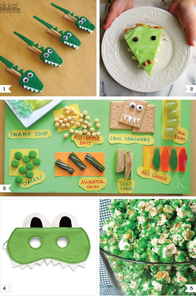 green food and crafts for st patrick's day