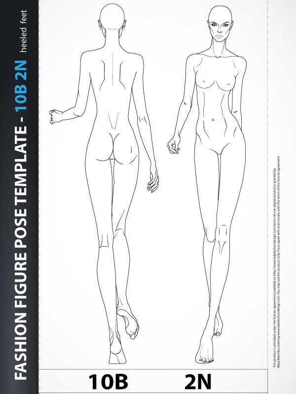 an image of a woman's body with measurements for each side and the top