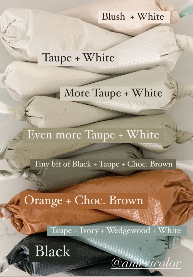 four different types of pillows stacked on top of each other with text overlaying them