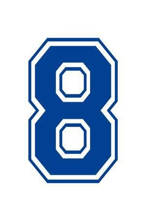 the letter b is made up of three different shapes and sizes, including an eight