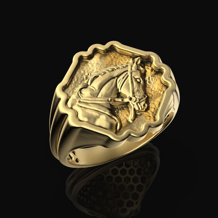 Horse Ring, Animals Jewelry, Dainty Necklace, Gift Jewelery, Animal Rings, Gift for him her, 14K Gold As Gohle Jewelry, I am excited to share special design rings with you Material:14K Gold, 925K Silver *Every item is made from scratch, solid gold and made to order with attention to every detail *I highly recommend going to a jeweler to get you ring sized using the the width sizing band you want to order to size your hand. If you order the wrong size it can be exchanged for the correct size but its always better to get it right the first time *It will be your responsibility to ship your ring back to us at your expense for exchange *There is a $25 exchange/shipping/insurance fee to exchange your new ring. We like to be transparent and up front with all of our clients Thank you for visiting Animals Jewelry, Horse Ring, Wolf Ring, Jewelry Dainty, Animal Rings, Bestie Gifts, Silver Prices, Jewellery Gift, Unisex Jewelry