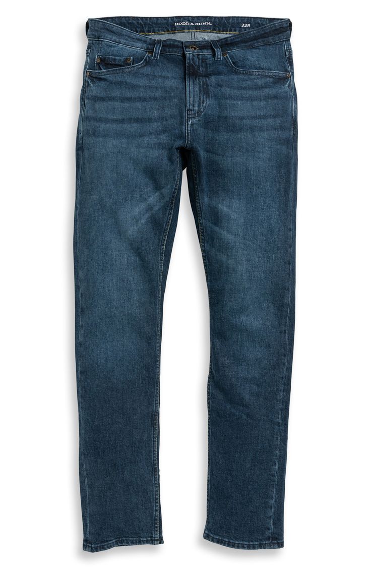 Crafted from premium Italian vintage stonewash denim, these jeans are designed to look and feel like they've already been lovingly broken in. 32" inseam; 14" leg opening; 10" front rise 98% cotton, 2% elastane Machine wash, line dry Imported Recycled Denim Jeans With Standard Cut For Fall, Recycled Denim Jeans For Fall, Rugged Fitted Washed Jeans, Dark Wash Recycled Denim Flare Jeans, Recycled Denim Jeans For Fall With Standard Cut, Rigid Denim Washed Jeans, Dark Wash Relaxed Fit Jeans With Standard Cut Leg, Full-length Rigid Denim Washed Jeans, Rugged Jeans With Five Pockets For Fall