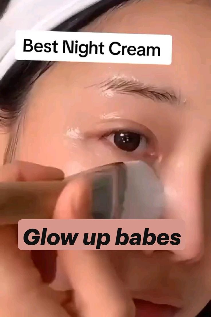 Glow up babes Diy Brightening Cream, Night Mask For Glowing Skin, Diy Night Cream For Clear Skin, Diy Night Cream For Glowing Skin, Homemade Night Cream For Glowing Skin, Night Cream Homemade, Night Cream For Glowing Skin, Homemade Facial Moisturizer, Homemade Night Cream