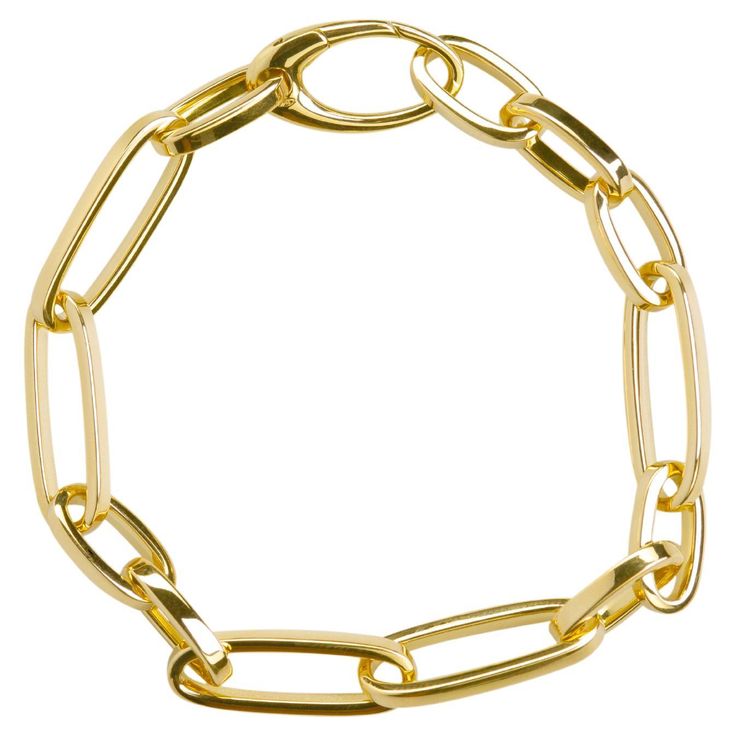 Modern Design 18 Carat Yellow Gold Paperclip Links Design Bracelet This Modern Style Paperclip Bracelet is Handcrafted in 18 Karats Yellow Gold by fine experts hands in Italy. This beautiful chain bracelet has a modern design and it gives a nice light to any skin color. It also fit different outfits from the elegant one to the easiest and casual dress. Dimension : L 20 cm X W 9 mm L 7.87 in X W 0.35 in Weight : 12 gr By choosing a jewel from the Rossella Ugolini collection, you are not only choo Paperclip Bracelet, Gold Link Bracelet, Bracelets Design, Design Bracelet, Body Jewellery, Solid Yellow, Skin Color, Paper Clip, Bracelet Designs