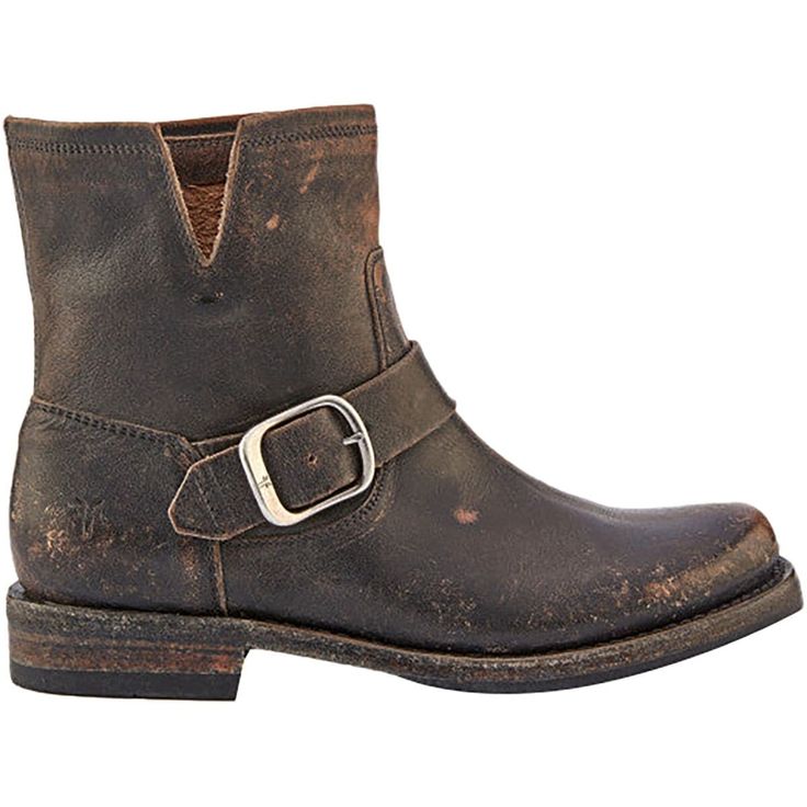 Days in the desert or days in the city are no match for the Frye Veronica Bootie. These versatile boots boast a style that can be dressed up or down depending on what our day has in store. Rugged Ankle-high Boots For Fall, Rugged Moto Boots With Round Toe For Fall, Rugged Ankle Boots For Fall, Rugged Distressed Brown Moto Boots For Fall, Rugged Fall Boots With Leather Sole, Rugged Boots With Leather Sole For Fall, Rugged Fall Boots With Buckle Closure, Rugged Boots With Buckle Closure For Fall, Rugged Waxed Finish Boots For Fall