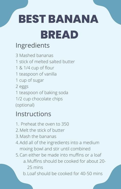 the best banana bread recipe with instructions on how to make it in minutes or less