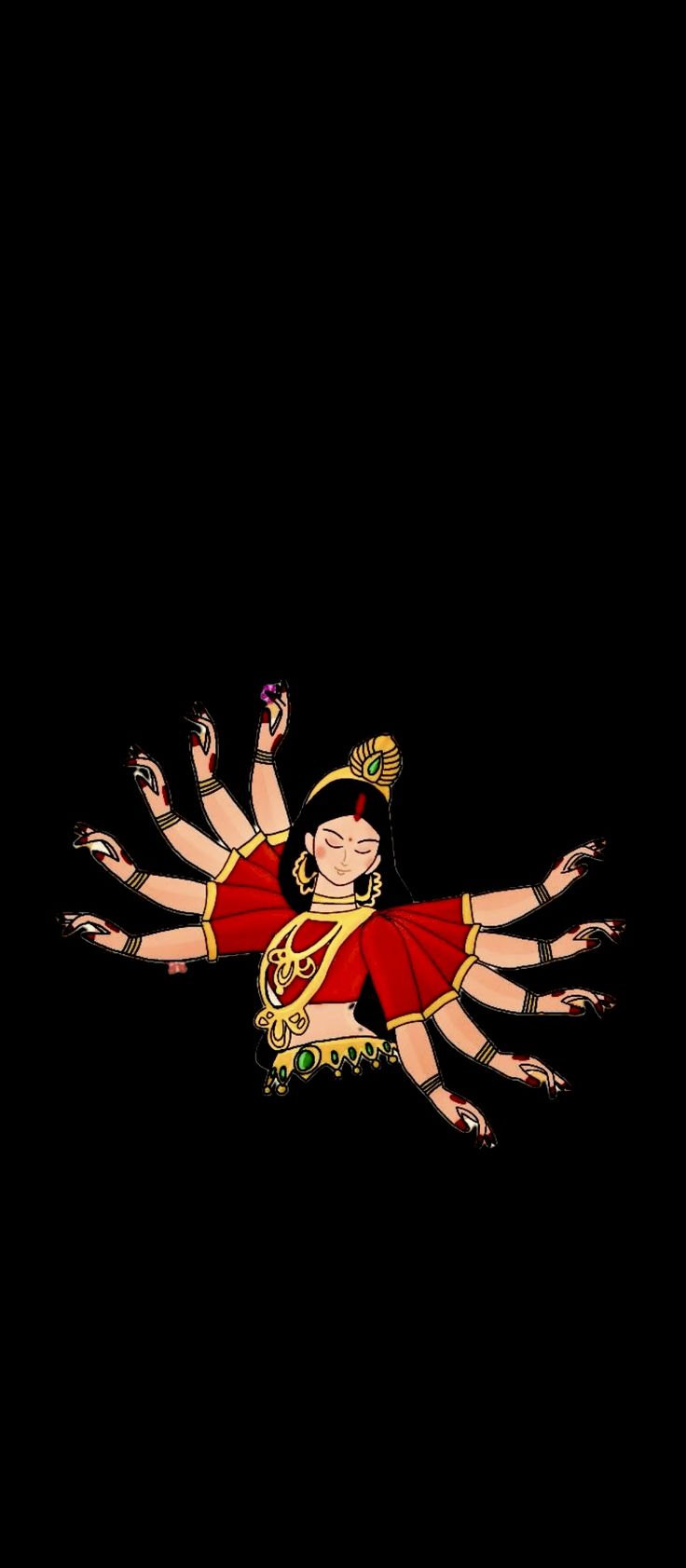 an image of a woman with her arms spread out in the air and hands outstretched