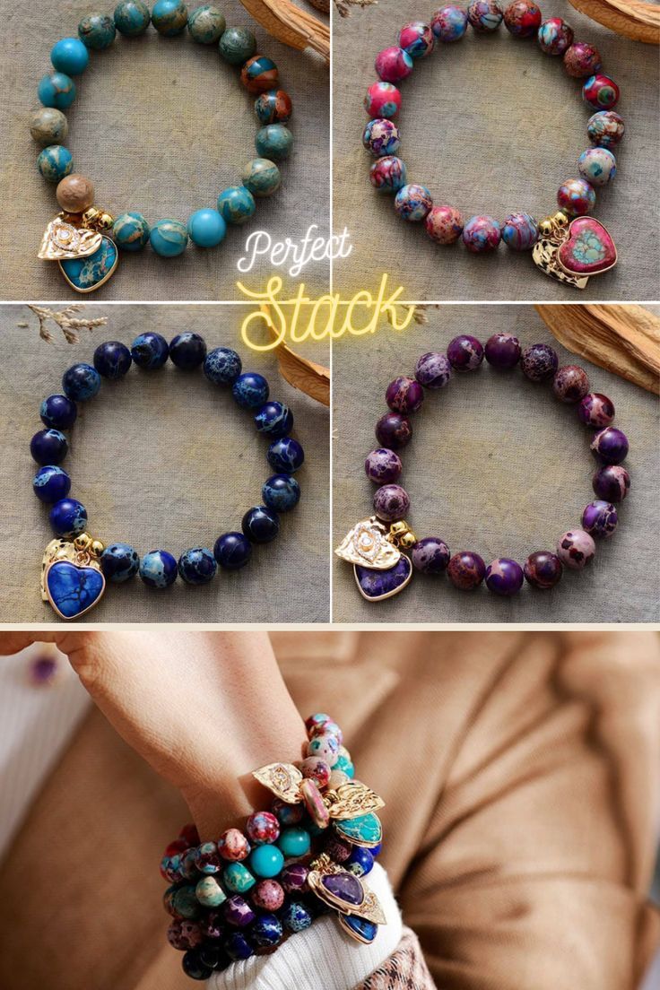 create your perfect stack with fascinating collection of beaded bracelets boho jewelry Bohemian Purple Bracelets With Heart Beads, Bohemian Charm Bracelet With Heart Beads As Gift, Bohemian Heart-shaped Beaded Bracelets With Natural Stones, Bohemian Bracelets With Heart Beads For Valentine's Day, Bohemian Heart Beads Bracelets For Valentine's Day, Bohemian Bracelets With Heart Charm For Gift, Bohemian Bracelets With Heart Charm As Gift, Bohemian Bracelet With Heart Charm As Gift, Bohemian Heart Bracelet With Charm As Gift