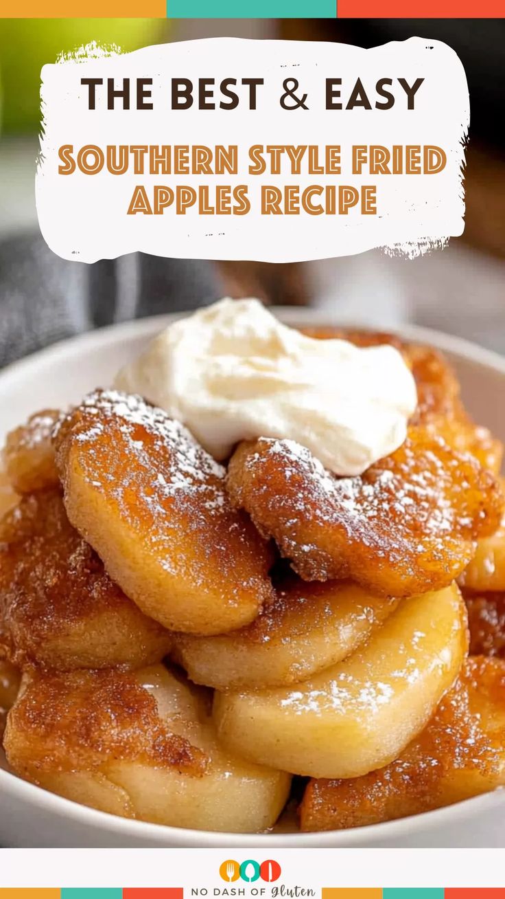 the best and easy southern style fried apples recipe