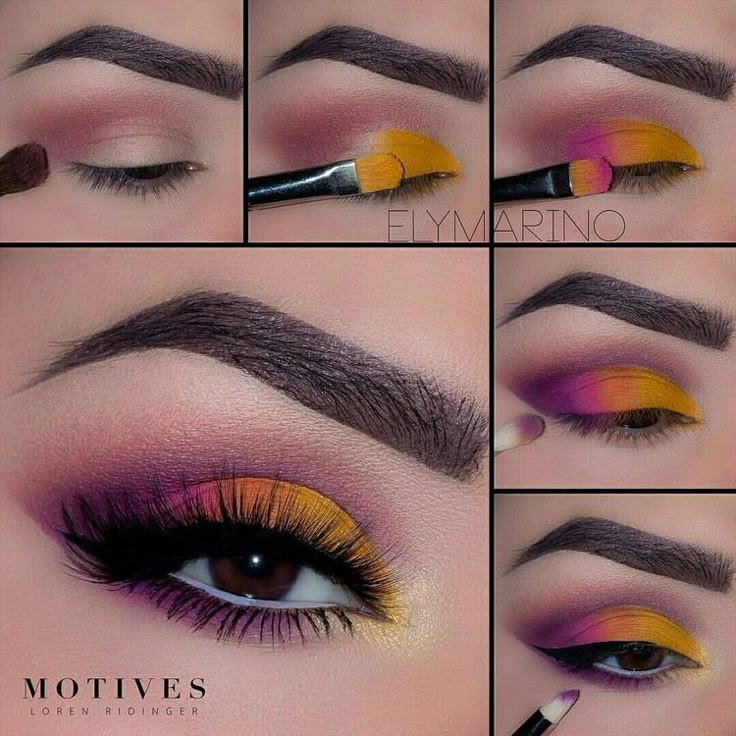 Make Up Designs, Eye Shadow Looks, Eyeshadow Ideas, Makeup Tutorial Eyeshadow, Smink Inspiration, Eye Makeup Pictures, Makijaż Smokey Eye, Make Up Tutorials, Eye Makeup Steps