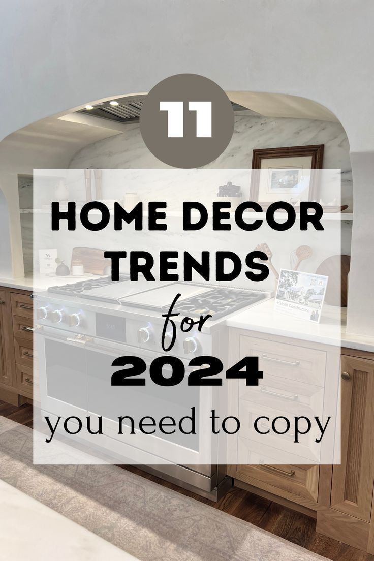 a kitchen with the words 11 home decor trend for 2014 you need to copy