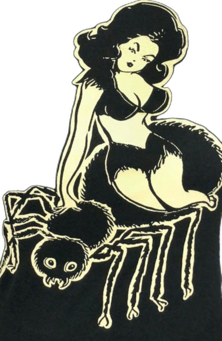 a woman sitting on top of a black cat