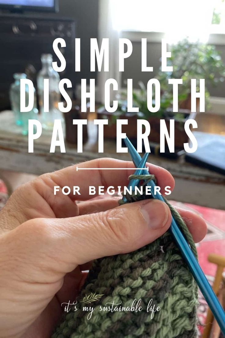 someone is crocheting the stitchs together to make their own dishcloth patterns