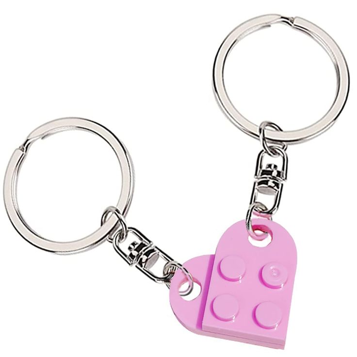 PRICES MAY VARY. Premium Material - Made of stainless steel and ABS, corrosion-resistant, hypoallergenic, sturdy, it will always accompany your lover. Sweet Matching Couples Keychains - Combine the two lovely brick pieces keychains to create a heart shape, symbolizing your friendship and love. Together we can match perfectly into a heart, and when apart, we will be each other’s half (half of the heart). Exquisite and Practical - The keychain can match your vehicle key or house key, or clip it to Expensive Boyfriend Gifts, Starwars Gifts For Him Boyfriends, Christmas Gifts For Him Boyfriends, Crafts For Boyfriend, Paddle Sorority, Gifts For Him Diy, Bf Ideas, Best Friend Keychain, Diy Crafts For Boyfriend