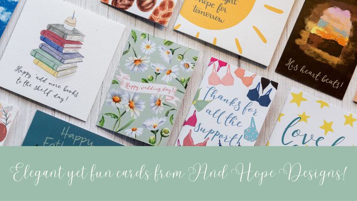 And Hope Designs | Christian Stationery & Homeware