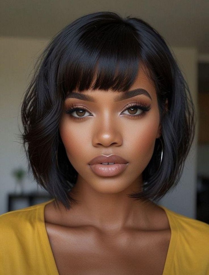 Short Sassy Hair, Sassy Hair, Glam Hair, Hair Crush, Relaxed Hair, Short Bob Hairstyles, Elegant Hairstyles, Great Hair, Hair Dos