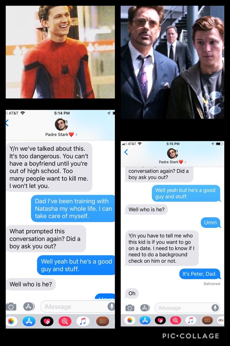 two people are texting to each other on their cell phones and one is wearing a spiderman costume