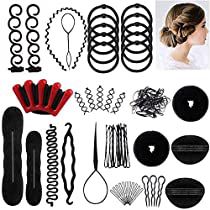 Check this out! Bun Maker Hairstyles, Hair Tool Set, Hair Accessories Bun, Hair Braiding Tool, Braid Tool, Braid Accessories, Hair Bun Maker, Tools For Women, Magic Hair