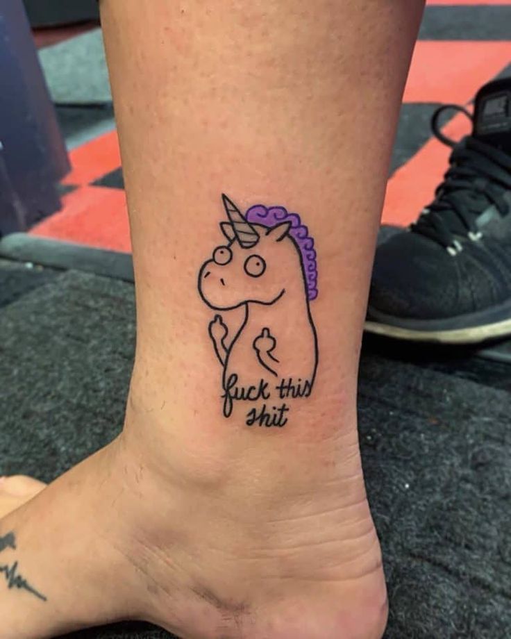 Top 134 Best Funny Tattoos [2022 Inspiration Guide] Funny Lil Tattoos, Funny Tattoos For Men Hilarious, Sarcastic Tattoos Funny, Funny Cousin Tattoos, Simple Random Tattoos, Small Funny Tattoos For Men, Sarcastic Tattoo Ideas, Funny Tattoo Ideas Hilarious, Dorky Tattoos