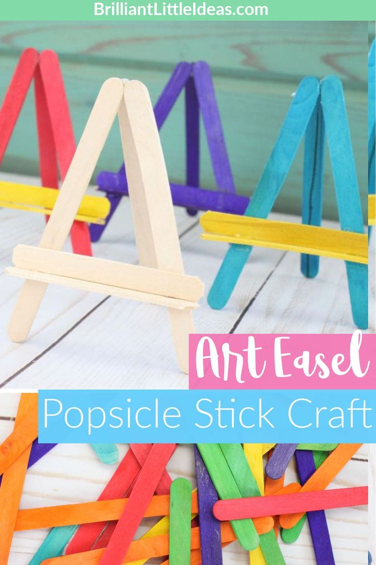 popsicle stick craft for kids with the title text overlay that reads ant - ease popsicle stick crafts