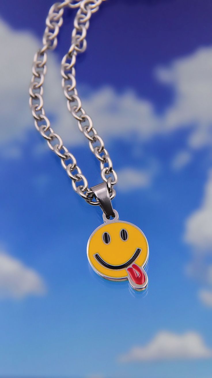 Stainless steel Will not tarnish, rust or turn your skin green Adjustable from 16”-19” Lobster clasp closure Features our cute lil alien necklace tag 👽🤪 Smiley Face Necklace, Alien Necklace, Ar Glasses, Face Necklace, Dope Jewelry, + Core + Aesthetic, Jewelry Inspo, Smiley Face, Shopping Cart