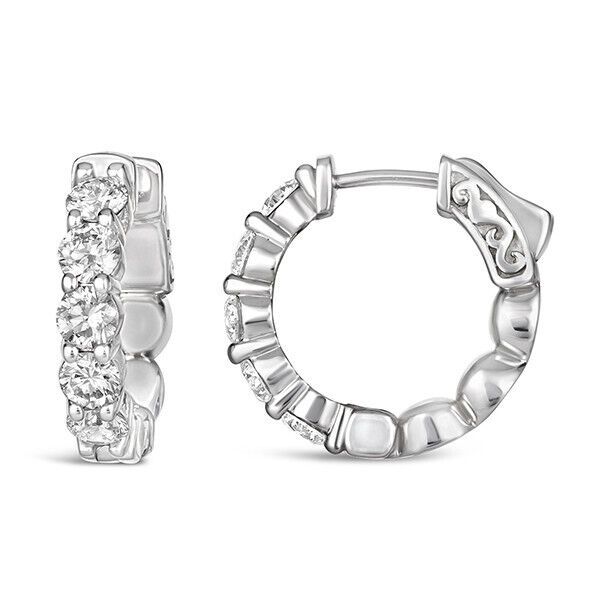 New! 2.00 Carat Natural Diamond Huggie Earrings Hoops G SI 14K White Gold was just added to eBay. Check it out! #eBay #eBaySeller White Gold Hoop Earrings With Round Cut, Round Diamond Earrings For Pierced Ears, Classic Round Cut Huggie Earrings, Formal White Gold Huggie Earrings For Pierced Ears, Formal Small Hoop Diamond Earrings With Prong Setting, Brilliant Cut Diamond Huggie Earrings For Formal Occasions, Brilliant Cut Huggie Diamond Earrings For Formal Events, Formal Oval Hoop Earrings With Prong Setting, Formal White Gold Hoop Earrings With Cubic Zirconia