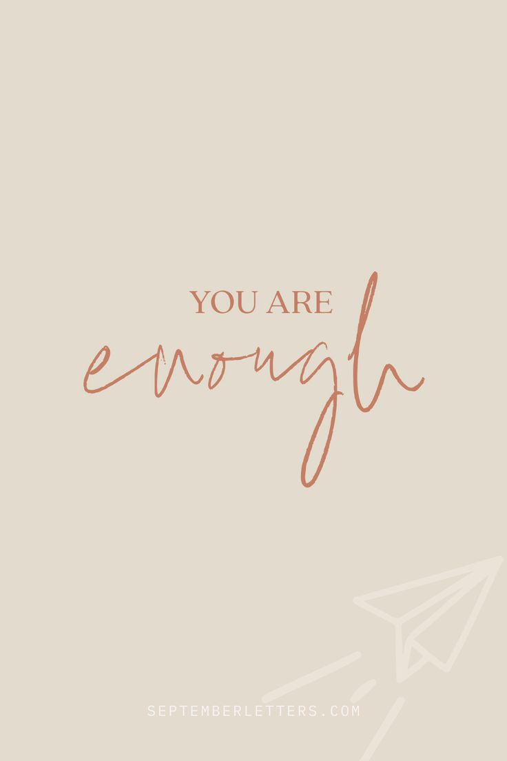 Quote" You Are Enough. Therapeutic Writing, You Are Enough Quote, Everyone Has A Story, Brittany Snow, Good Quotes, Ripple Effect, The Writer, Quotes And Notes, Positive Self Affirmations