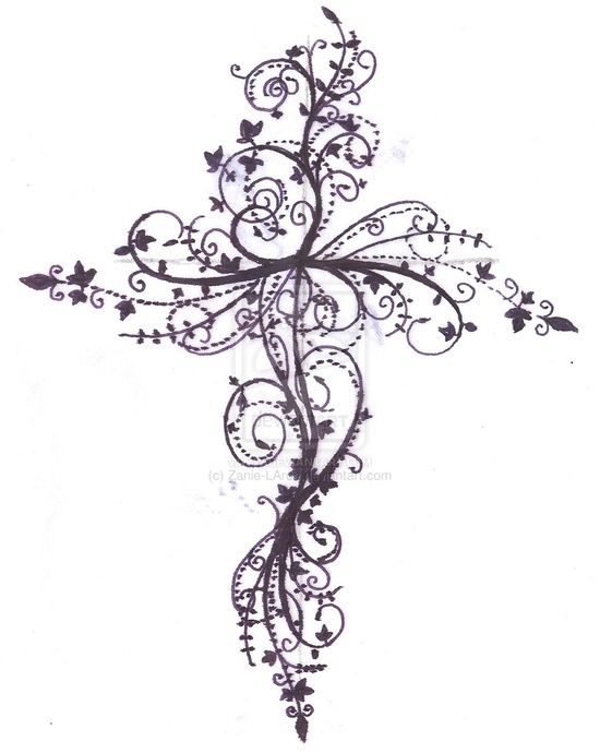 an image of a cross that is on the applicace for what to do with it