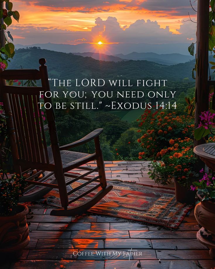 “The LORD will fight for you; you need only to be still.” ~Exodus 14:14 🙏🏼📖⁣ ⁣ 📸 @coffeewithmyfather ⁣ ⁣ 🖼️ Explore this print as a poster or framed piece. Enjoy free shipping and 10% off until Sunday! Shop directly on IG or visit coffeewithmyfather.com. Link in bio.⁣ ⁣ ⁣ ⁣ _______________________________________⁣ #christianinspiration #godsnotdead #prayerlife #spiritualwarfare #biblequotesdaily #faithquotes #godsgrace #christianquotes #prayerjournal #bible #jesusistheway #christiancreative #... You Need Only Be Still, Bible Verse Sayings, Exodus 14:14 Bible Wallpaper, Bible Verses About Blessings, Exodus Verses, Exodus 14:14 Bible, Sunday Bible Quotes, Exodus 14:14, Verse From Bible