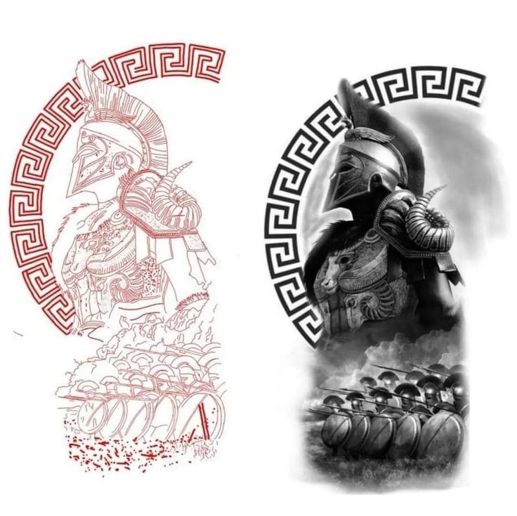 two pictures with different designs on them, one has an elephant and the other has a dragon