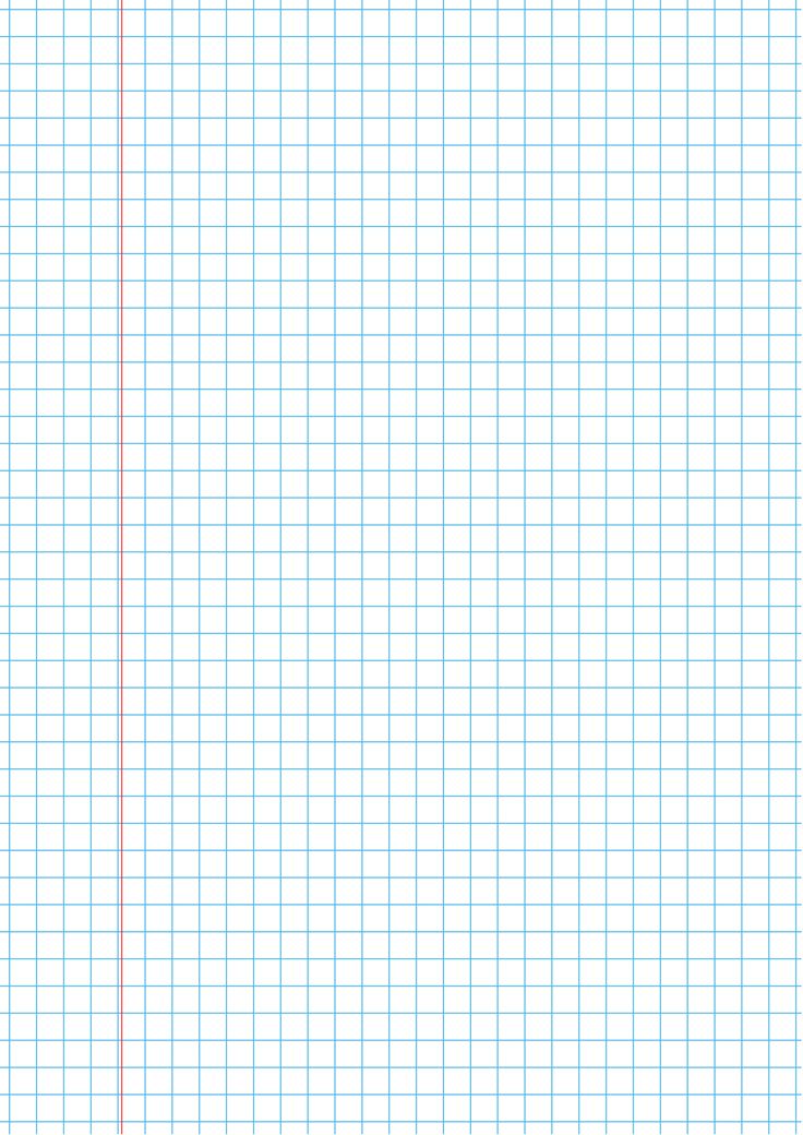 a graph paper with red lines on the top and bottom, as well as an orange line