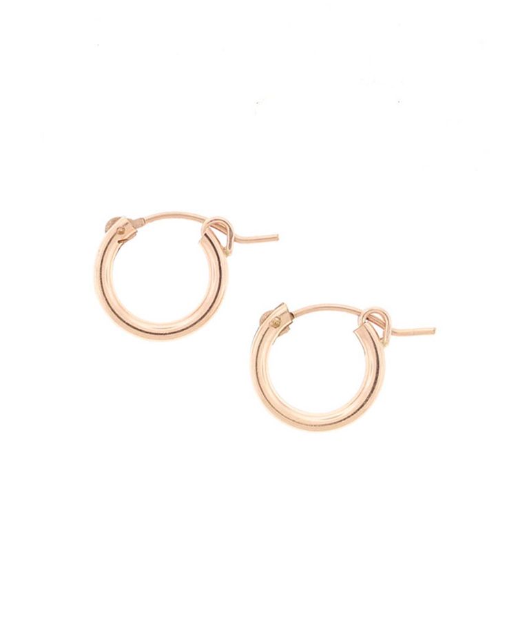 There's a chic cheerfulness about these classic mini huggie hoops. They are simply perfect for any occasion! DETAILS: 14k gold-filled, 14k rose gold-filled or sterling silver 13mm hoops Overall length: 1/2” Horseshoe Earrings, Stud Muffin, Hoops Earrings, Huggie Hoop Earrings, Wrap Rings, Classic Mini, Ring Collections, Ring Bracelet, Ring Necklace