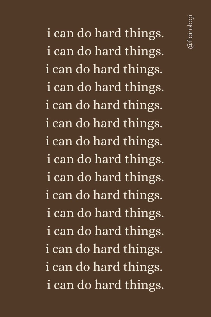 yes i can-flairologi You Can Do Great Things, 75 Hard Aesthetic Wallpaper, You Can Do Hard Things Wallpaper, Affirmations Phone Wallpaper, I Can Do It Affirmations, 75 Hard Motivational Quotes, Choose Your Hard Wallpaper, Hard Work Affirmations, 75 Hard Quotes