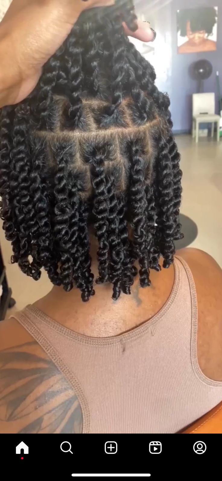 Short Small Twists, Twist Hairstyle Natural Hair, Natural Cornrow And Twist Hairstyles, Big Mini Twists Natural Hair, Twist For Black Women Natural Hair, Mini Twists 3b, Natural Hairstyles Twist Out, Medium Sized Twists Natural Hair, Single Twists Natural Hair