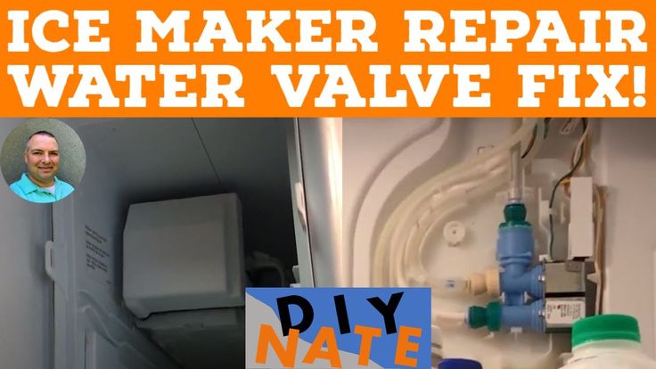 Refrigerator Ice Maker Repair Water Valve Not Filling: Surprising Fix (M... Water Valves, Ice Maker, Refrigerator, Home Improvement, Repair, Water