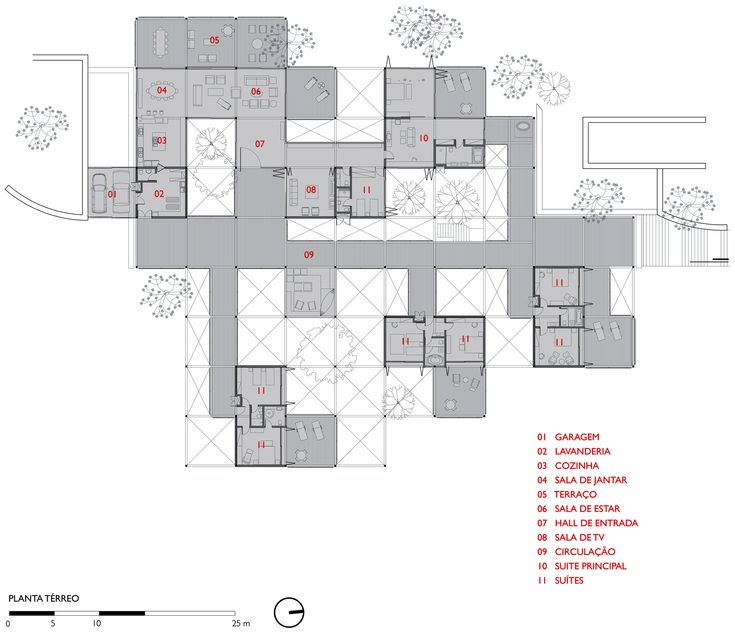 the floor plan for an apartment complex