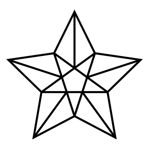 a black and white image of a star