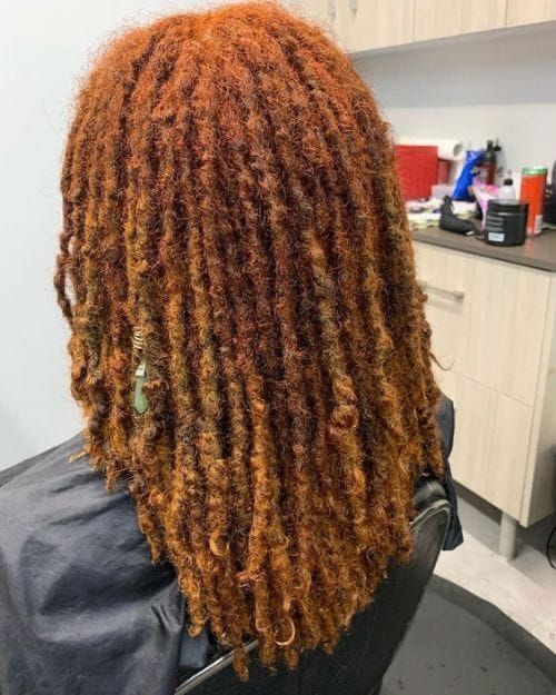 Locs Styling, Streetwear Tiktok, Ginger Locs, Colored Locs, Beautiful Dreadlocks, Short Locs Hairstyles, Best Hair Oil, Starter Locs, Dreadlock Hairstyles